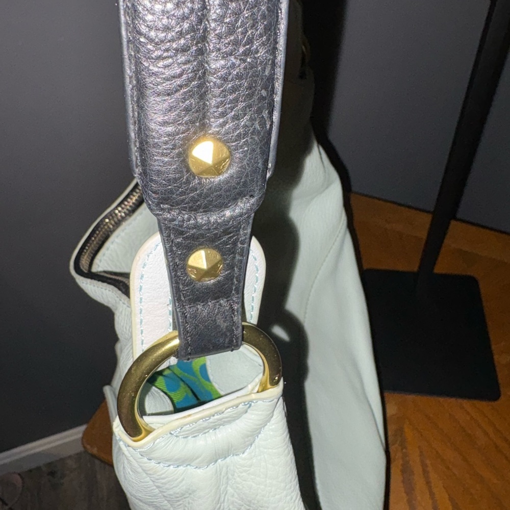 orYANY Cream and Tan Hobo Bag - Picture 3 of 7